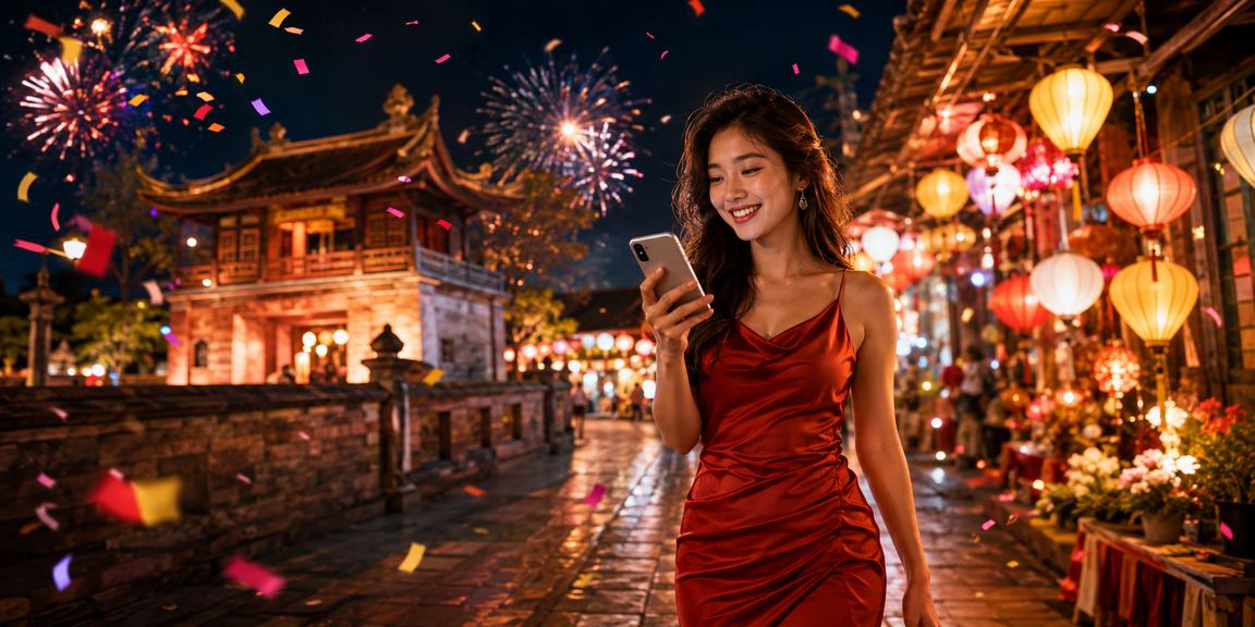 Không khí náo nhiệt cùng voucher ở chợ đêm Hà Nội